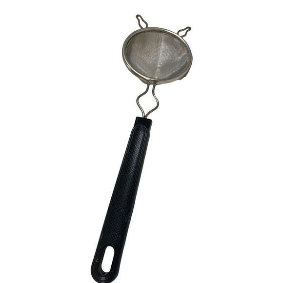 Ecko Other - Vintage Ecko Mesh Strainer Black Handle Made In USA Stainless Sifter MCM Retro